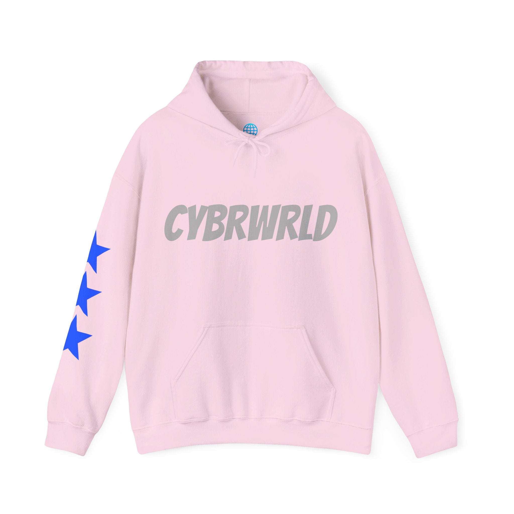 Cybrwrld Hoodie-Three Stars