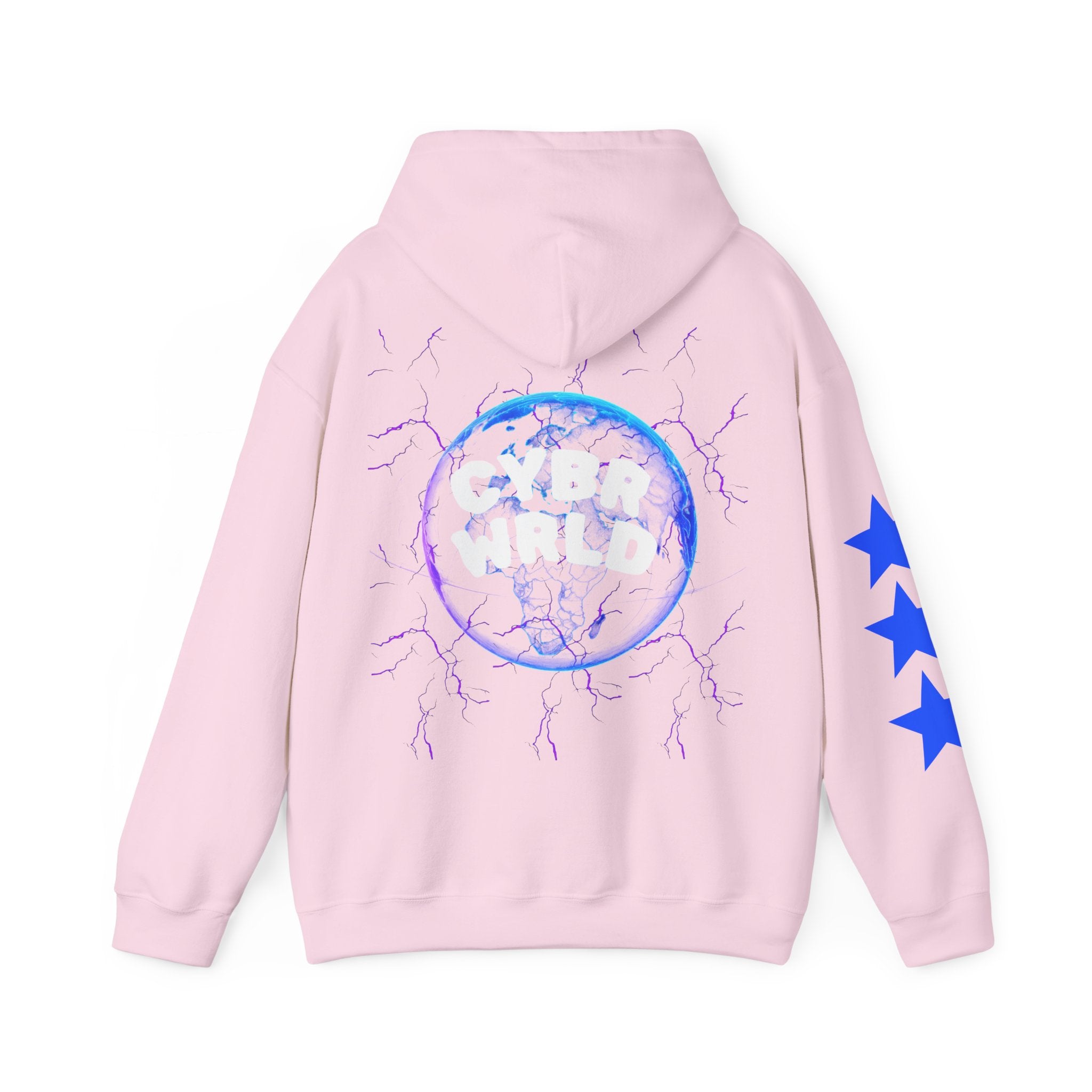 Cybrwrld Hoodie-Three Stars