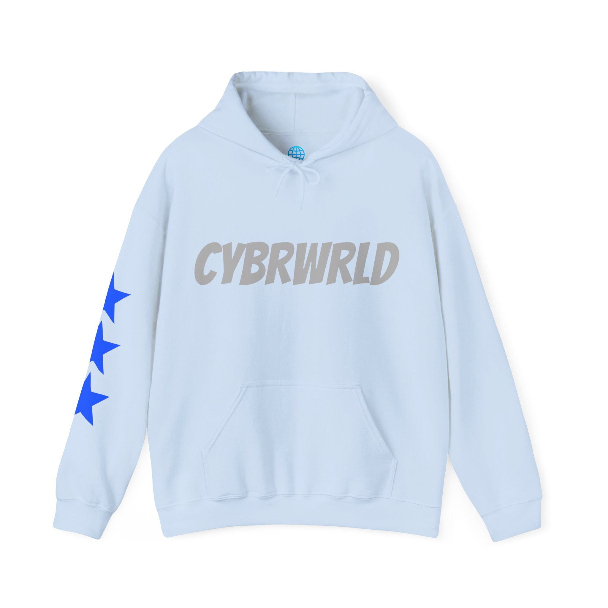 Cybrwrld Hoodie-Three Stars